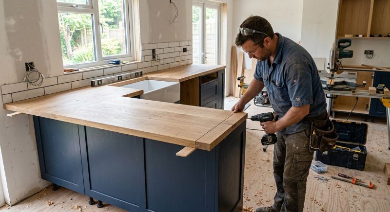 Wood Countertop Installation Service